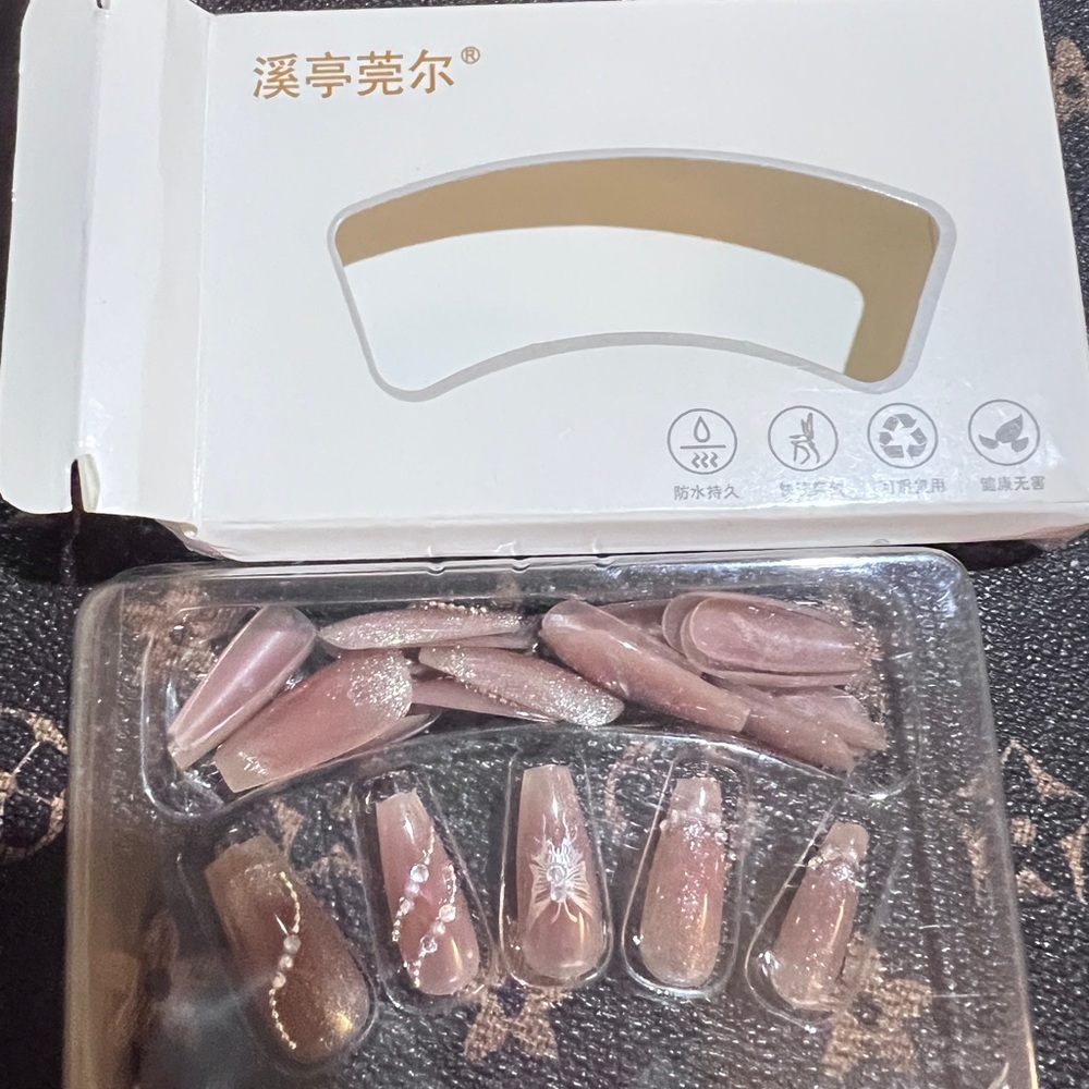 $15 for two.DIY Nail Art Set - Pink